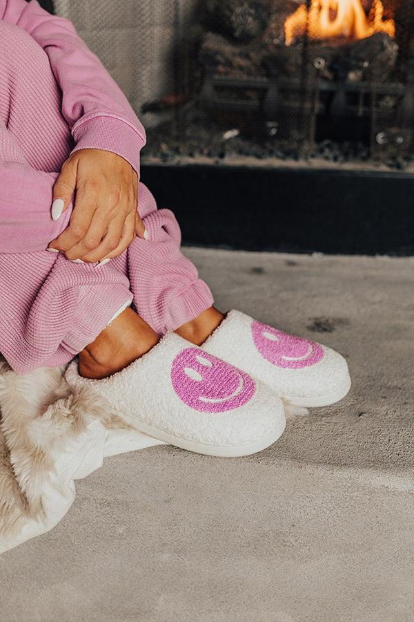 Happy Haven Sherpa Slipper In Orchid Product Image