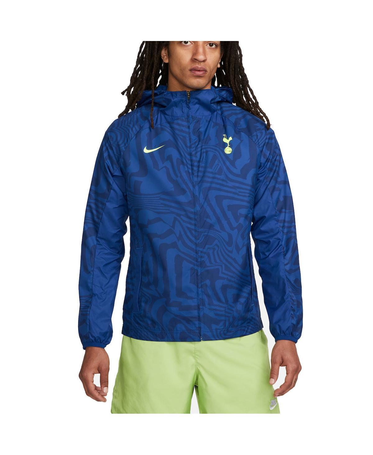 Men's Nike Blue Tottenham Hotspur AWF Performance Raglan Full-Zip Jacket, Size: Small, Tot Blue Product Image