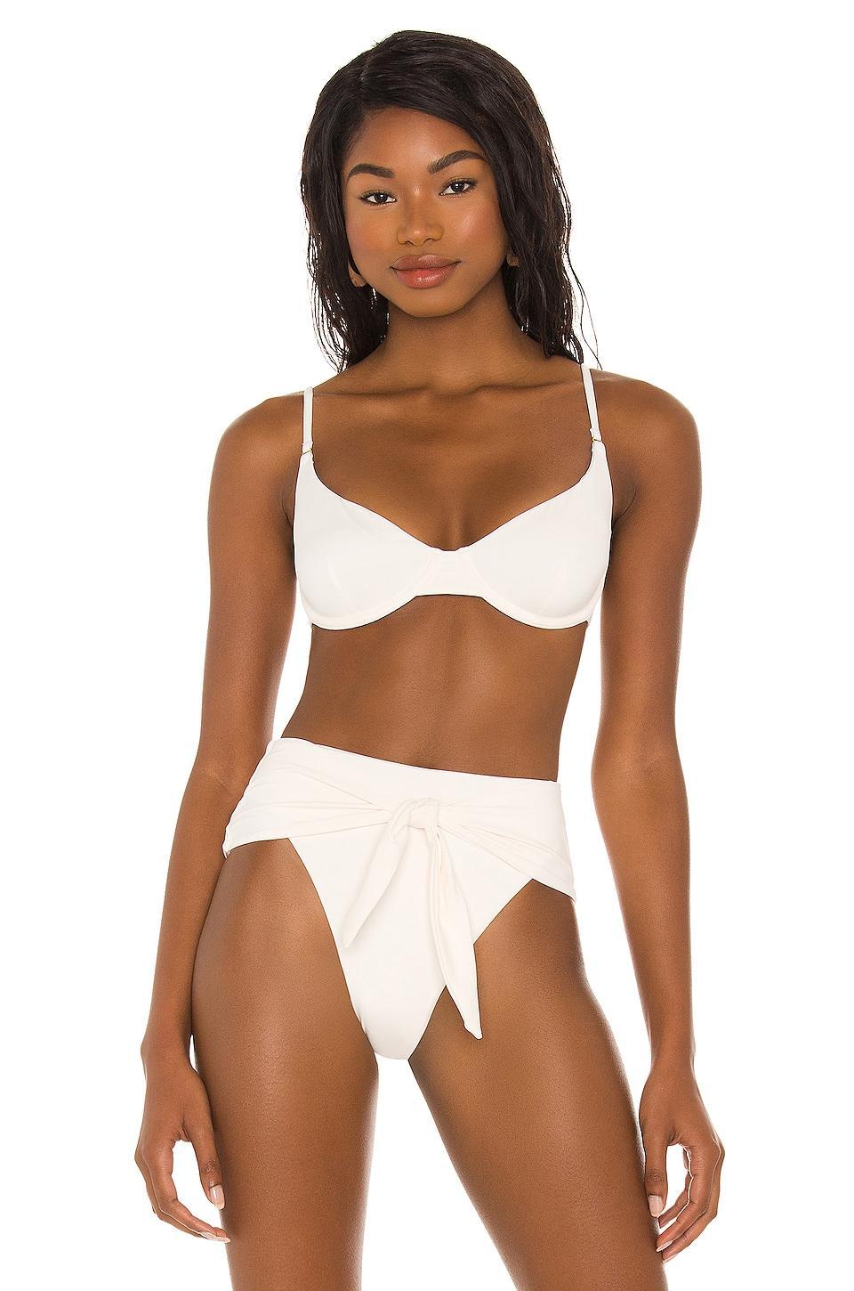 Vintage Bra Bikini Top WeWoreWhat Product Image