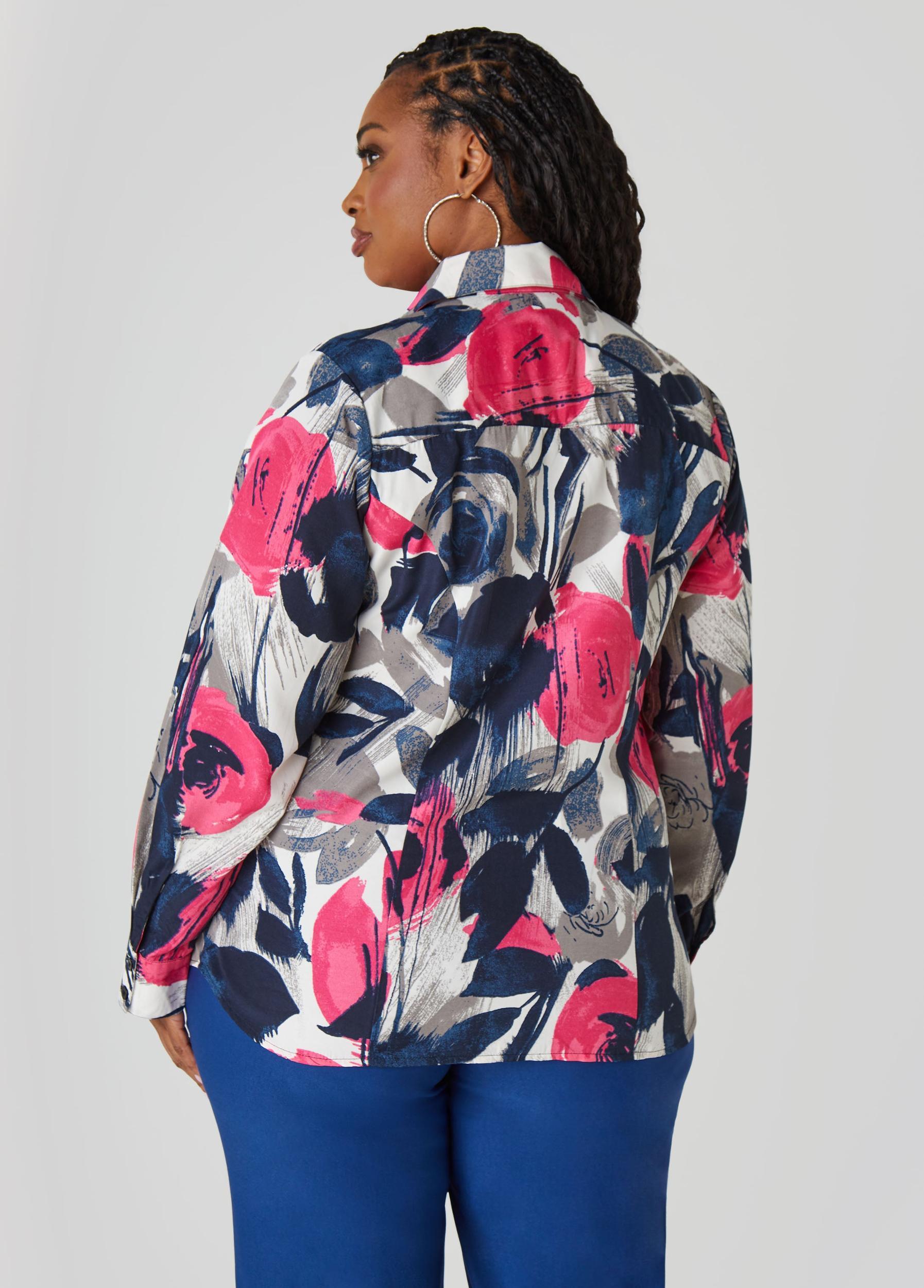 Floral Print Shirt Product Image