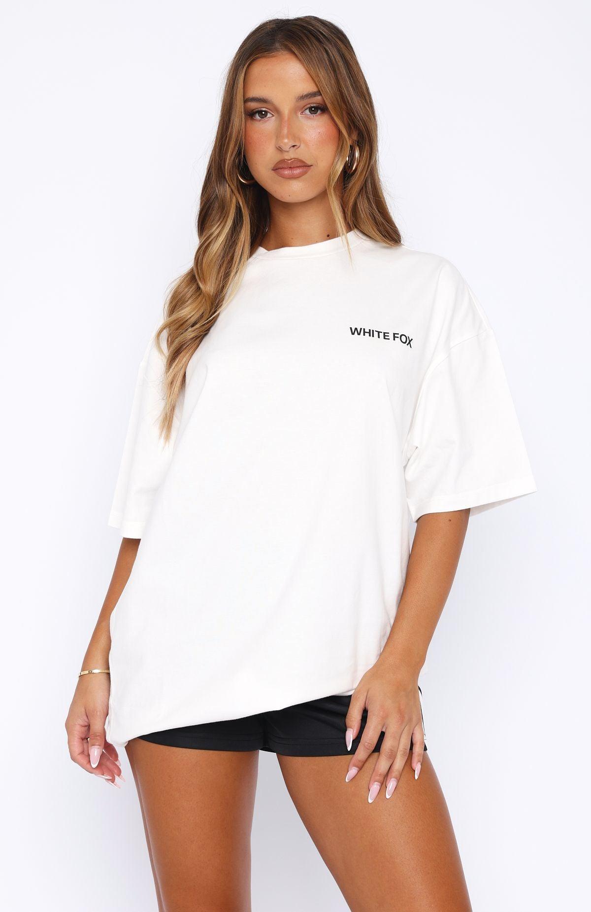Core Classic Oversized Tee White Product Image