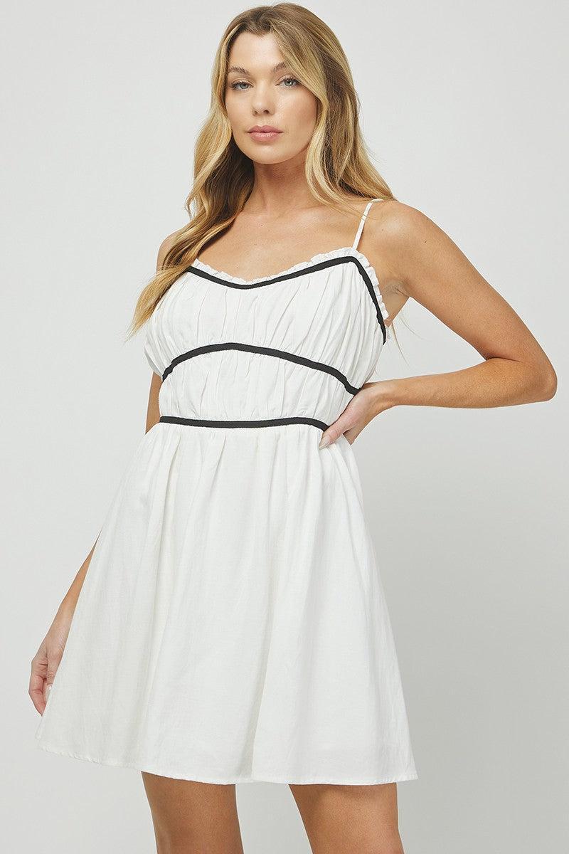 Smocked Mini Dress Product Image