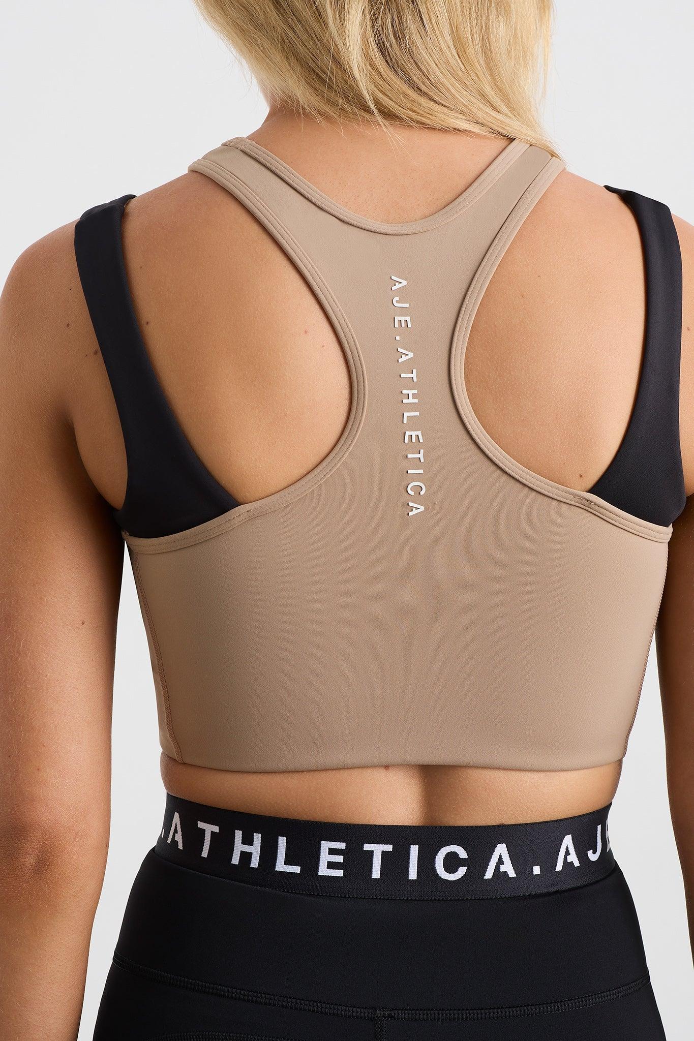 Cropped Layered Sport Tank 159 Product Image