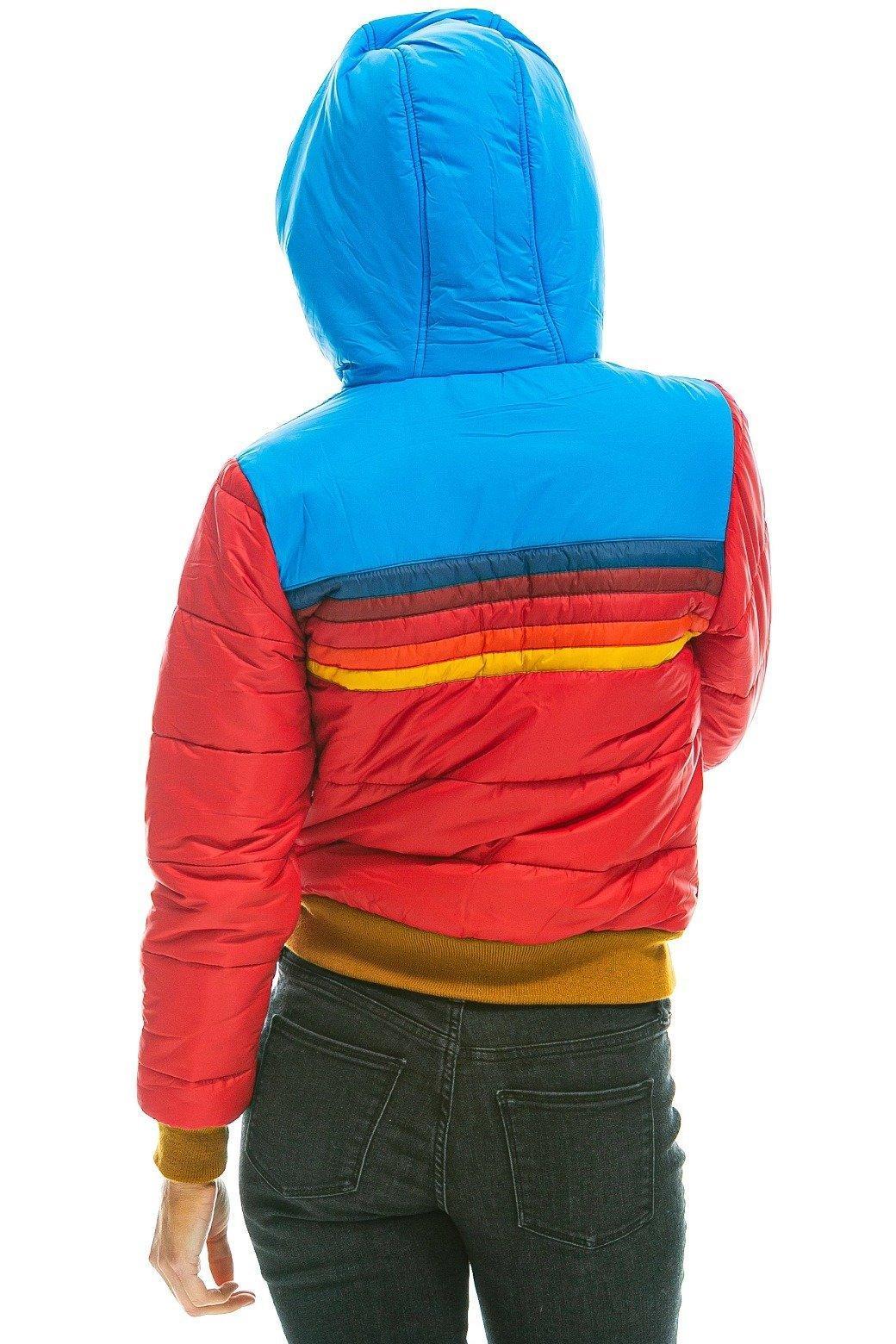 TREKKER 2 HOODED PUFFER JACKET - CHERRY Female Product Image