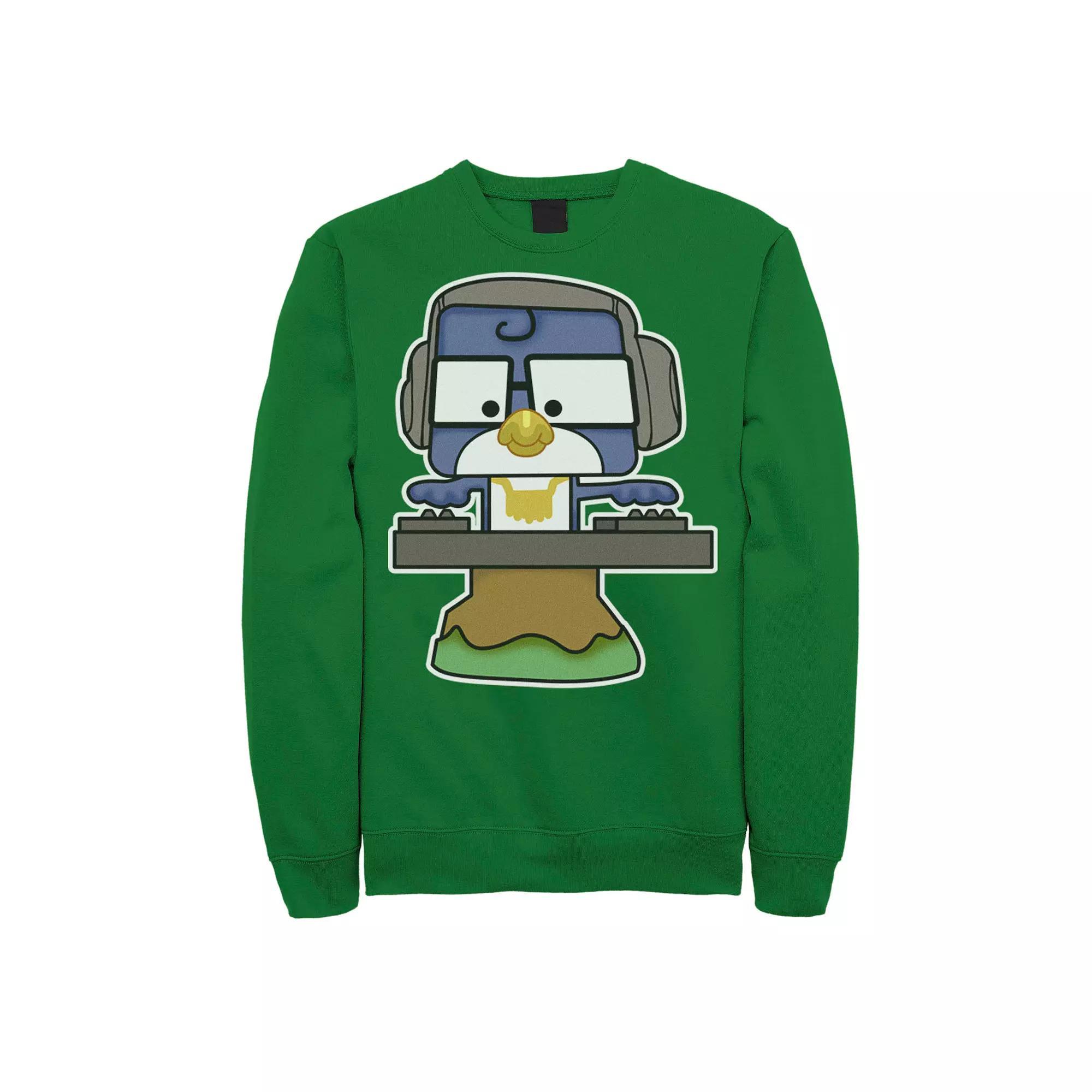Mens Disney / Pixar Toy Story 4 DJ Blu Jay Sticker Sweatshirt Product Image