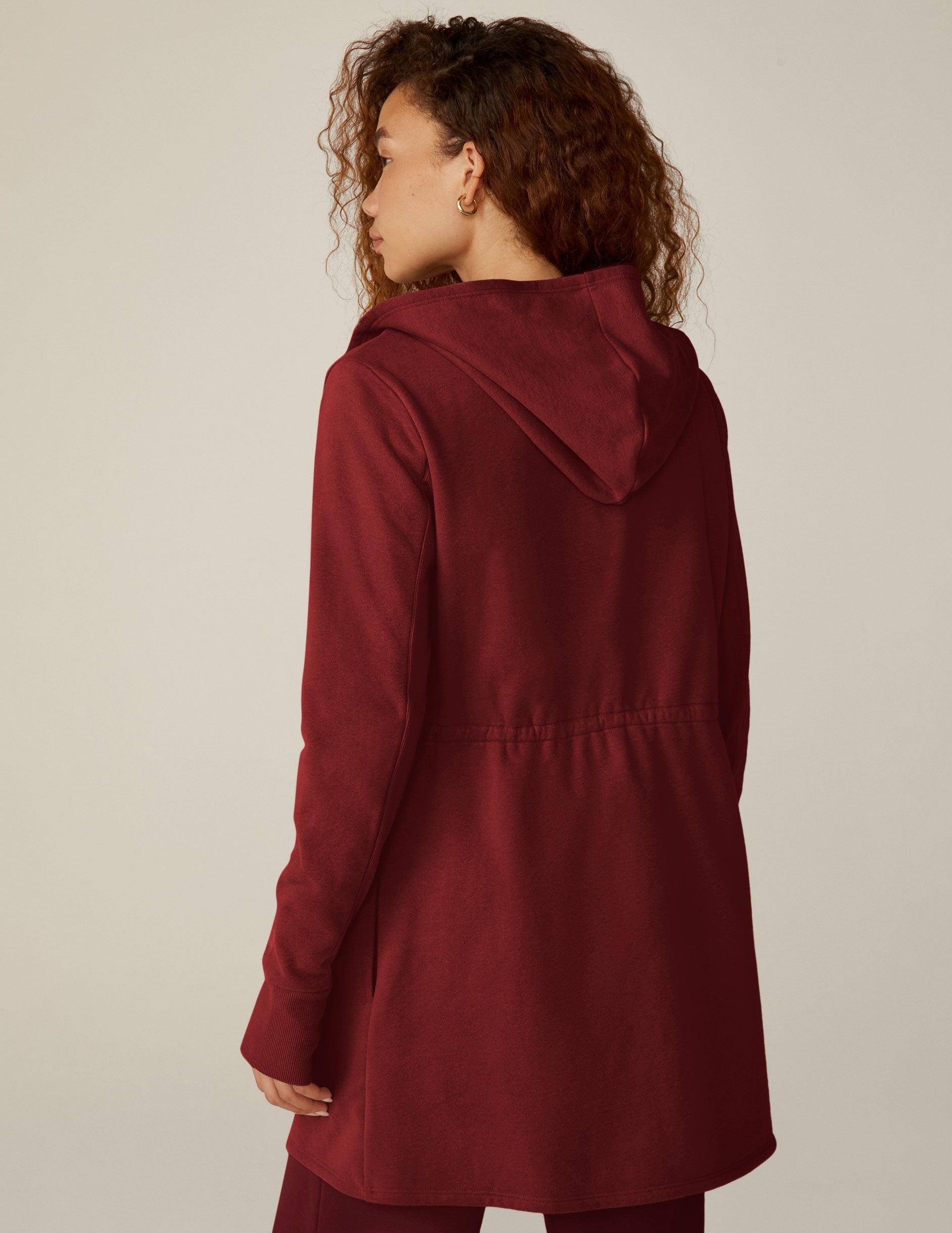 LuxeFleece Hooded Jacket Product Image