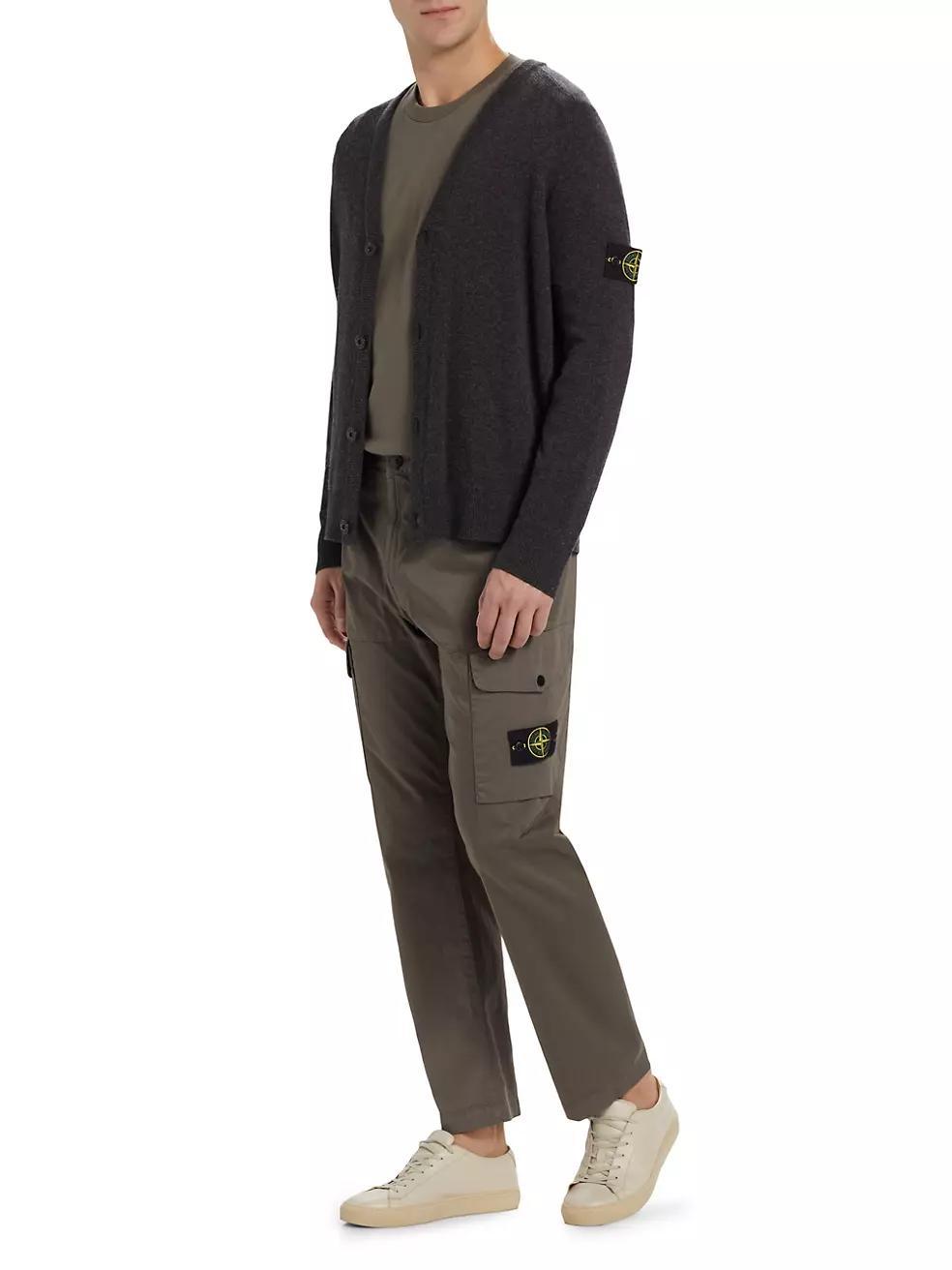 Wool Button-Front Cardigan Product Image