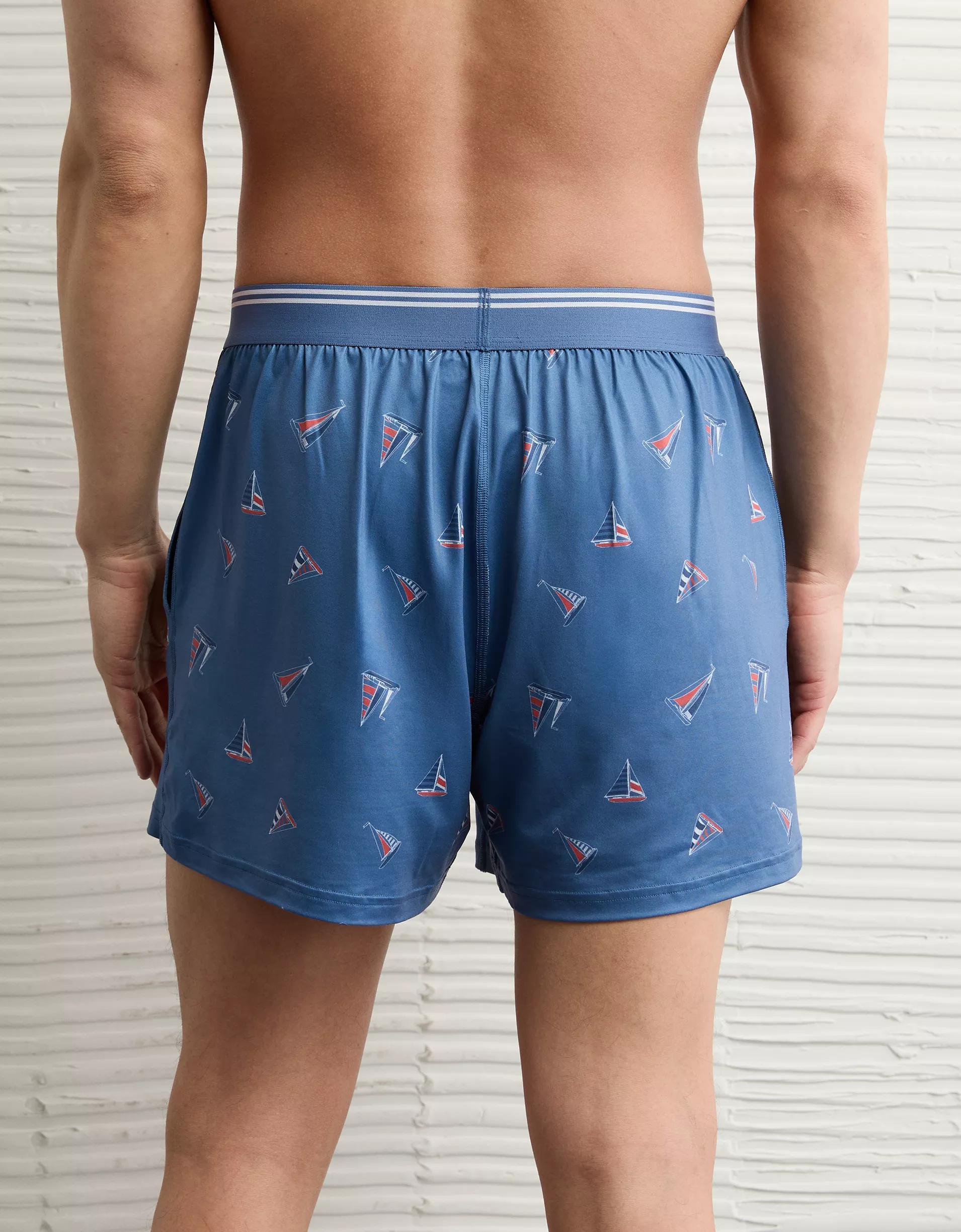 AEO Men's Boats Ultra Soft Pocket Boxer Short Product Image