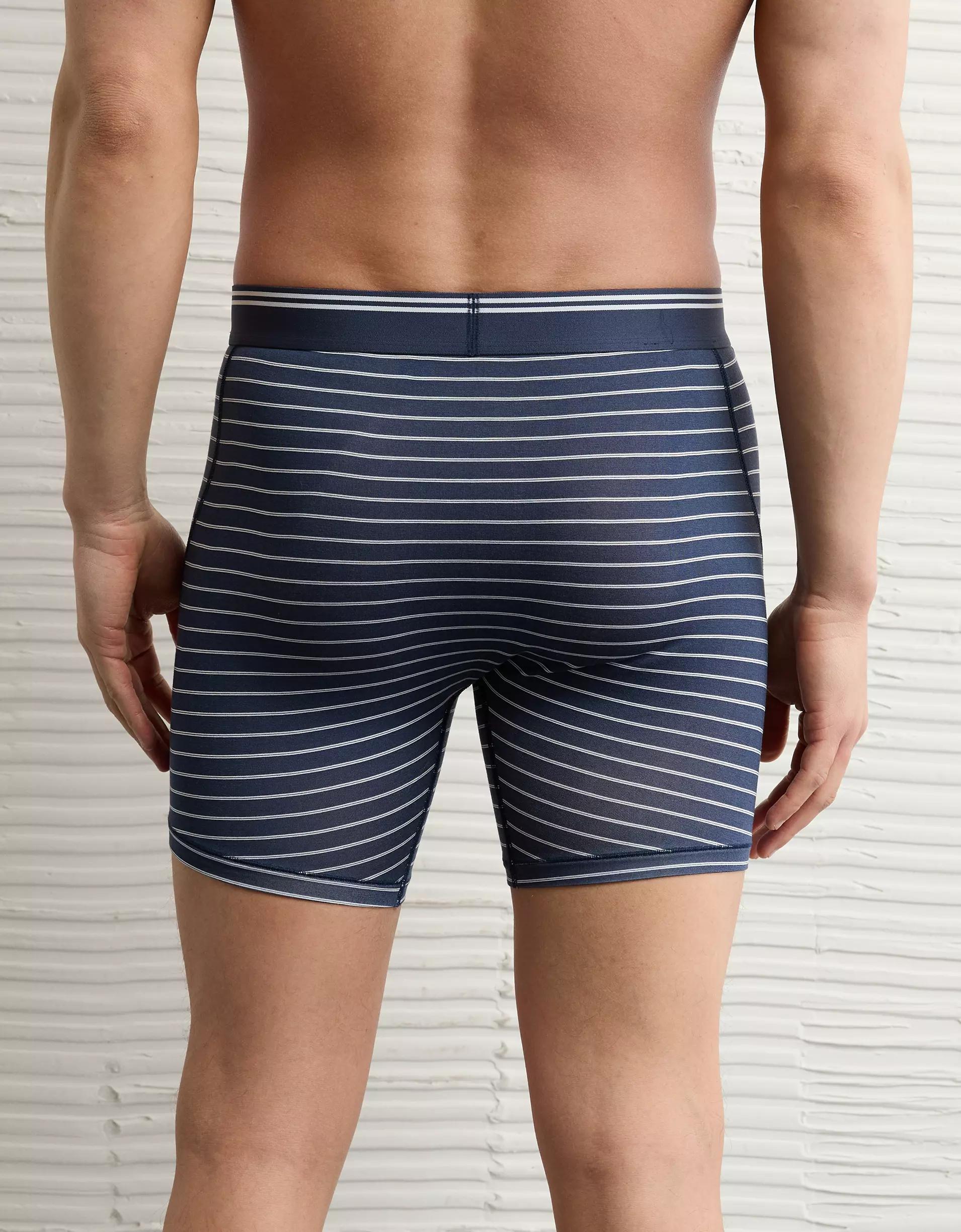 AEO Men's Eggplant 6" Ultra Soft Boxer Brief Product Image
