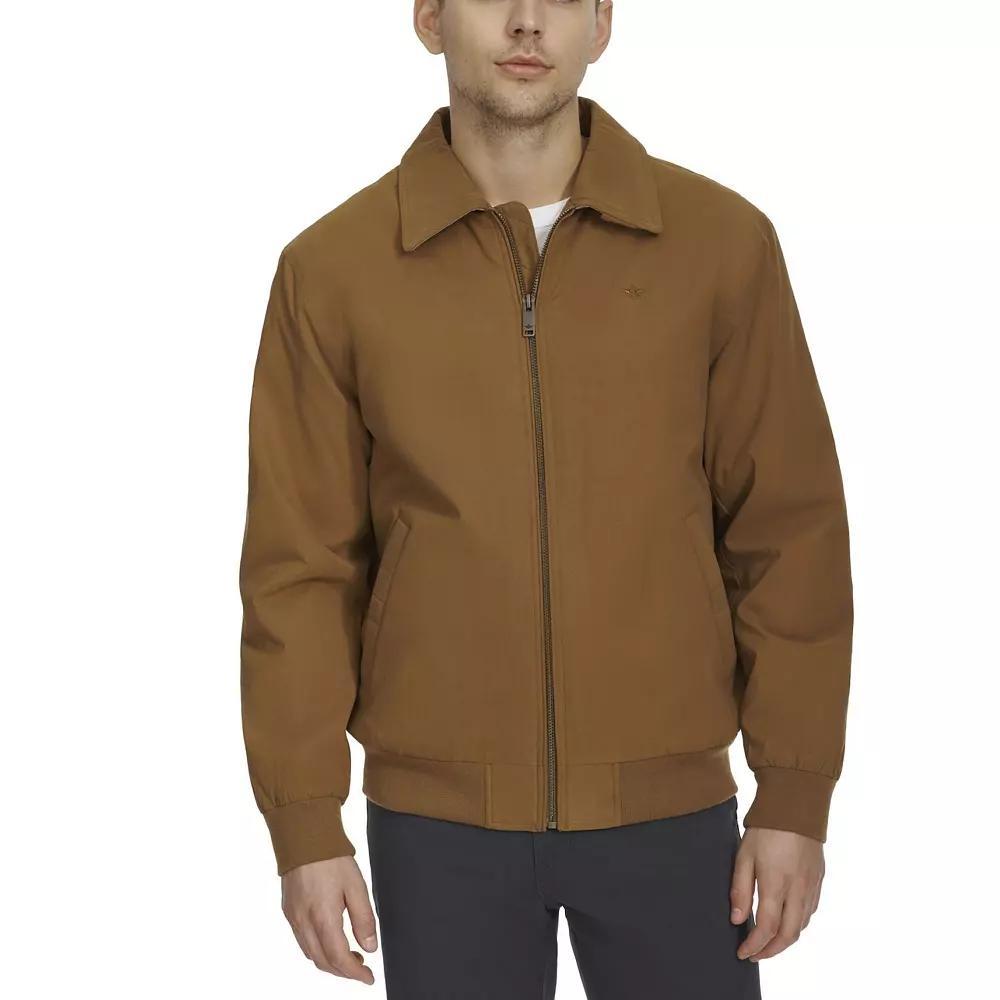 Men's Dockers® Micro-Twill Filled Golf Bomber Jacket, Size: XL, Monks Robe Product Image