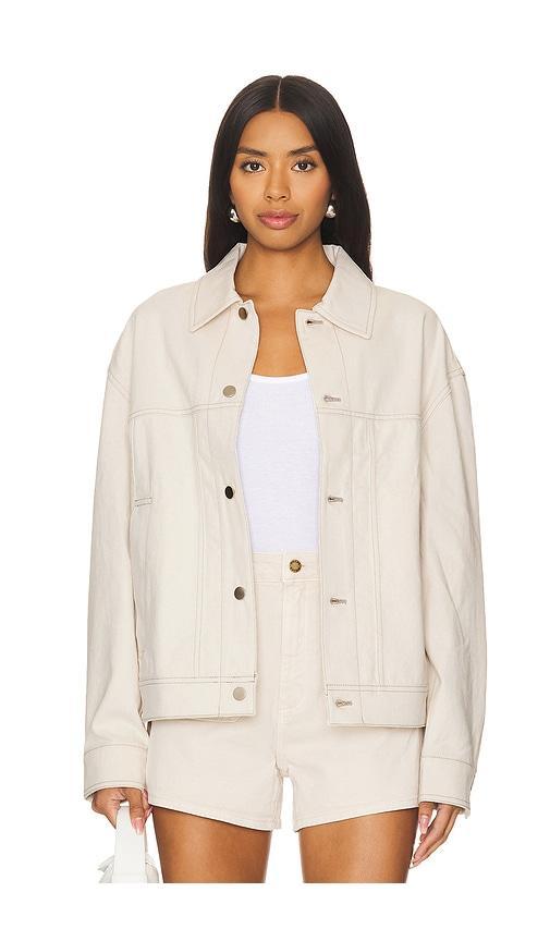 Cotton Twill Trucker Jacket WAO Product Image