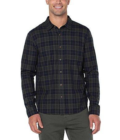 Liverpool Los Angeles Woven Button Up Shirt Product Image