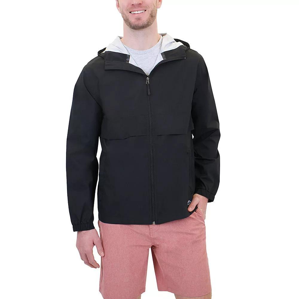 Mens Mountain and Isles Waterproof Rain Jacket Green Product Image