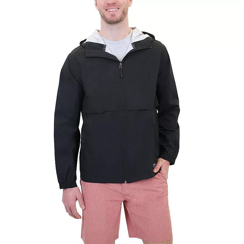 Mens Mountain and Isles Waterproof Rain Jacket Green Product Image