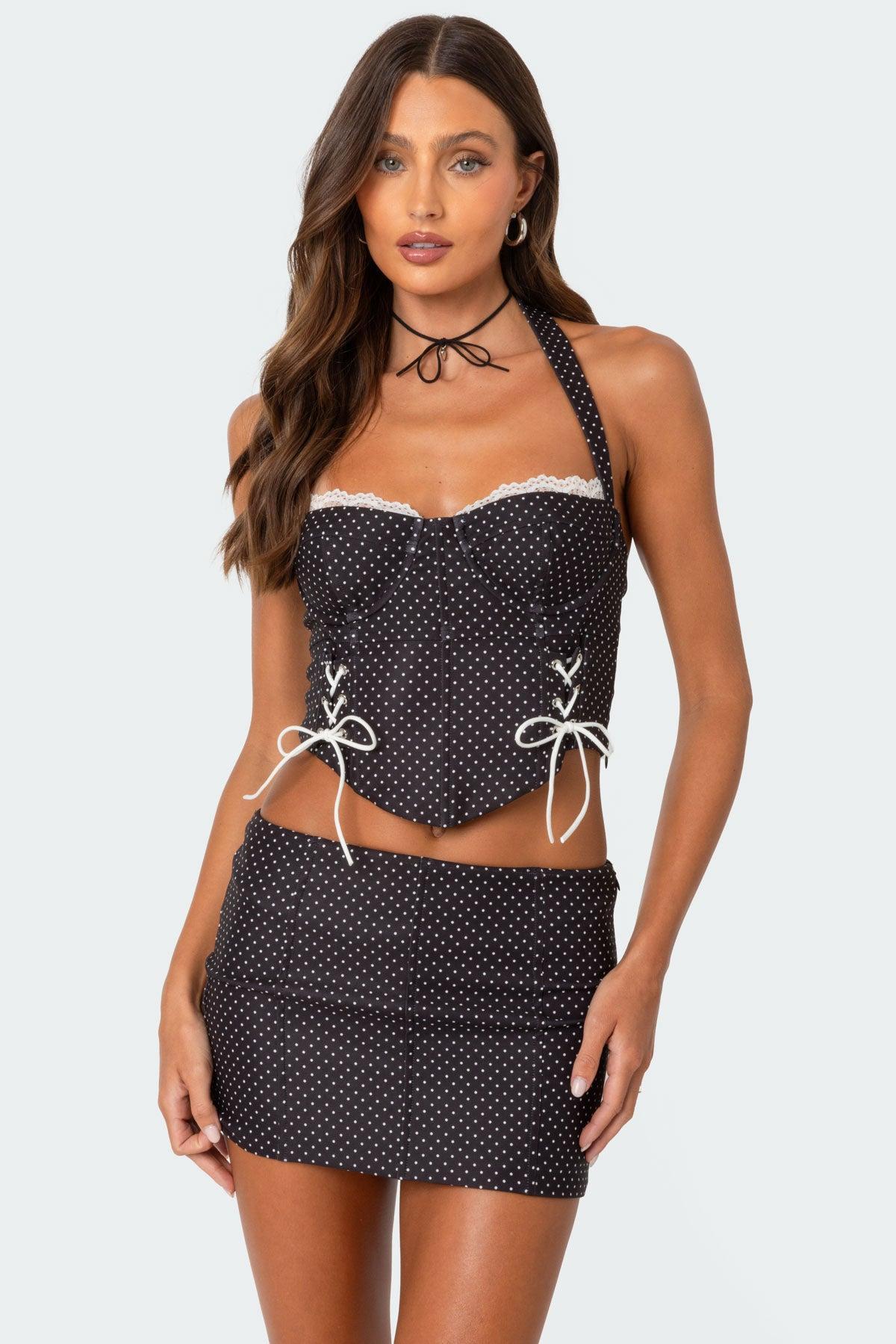 Laine Polka Dot Corset Product Image