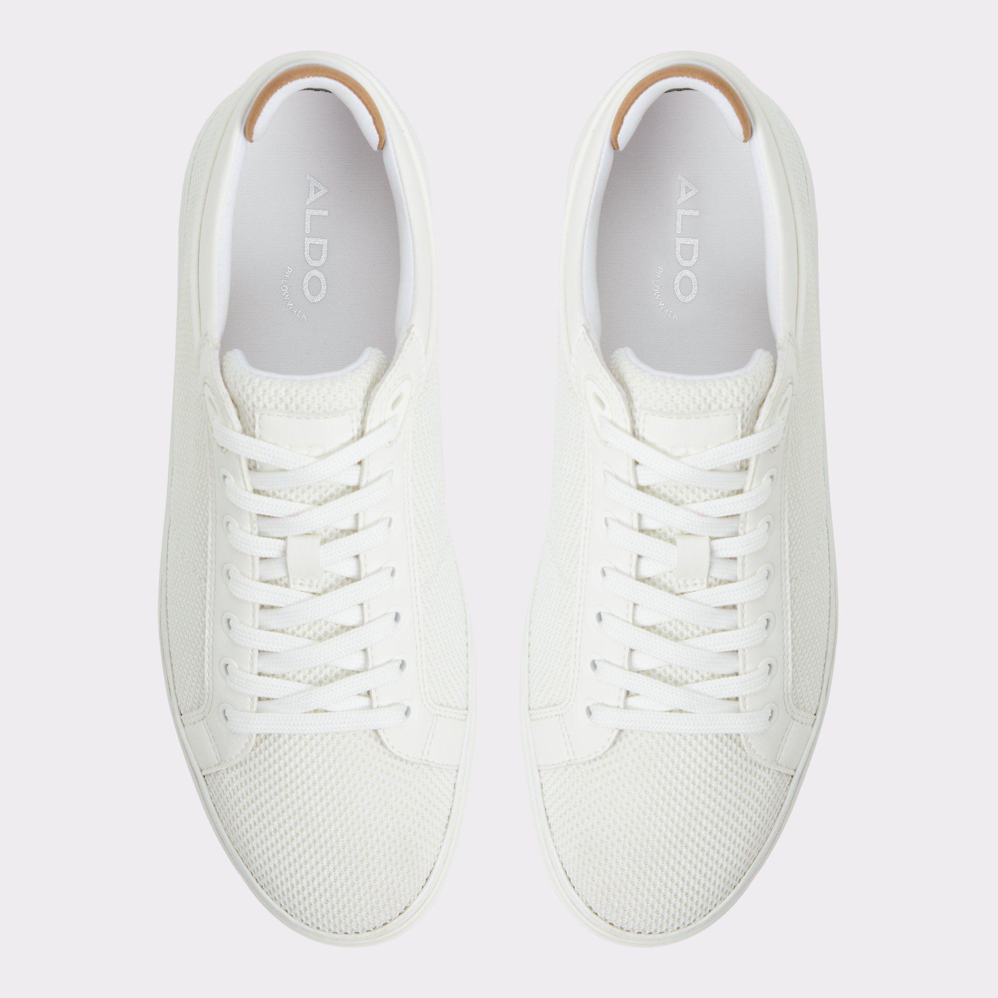 ALDO Finespec - Men's Low Top Sneakers - White, Size 14 Product Image