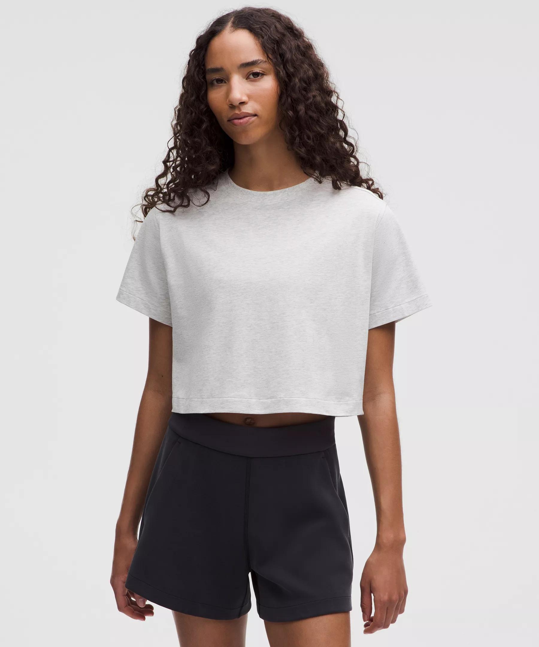 All Yours Organic Cotton Cropped T-Shirt Product Image