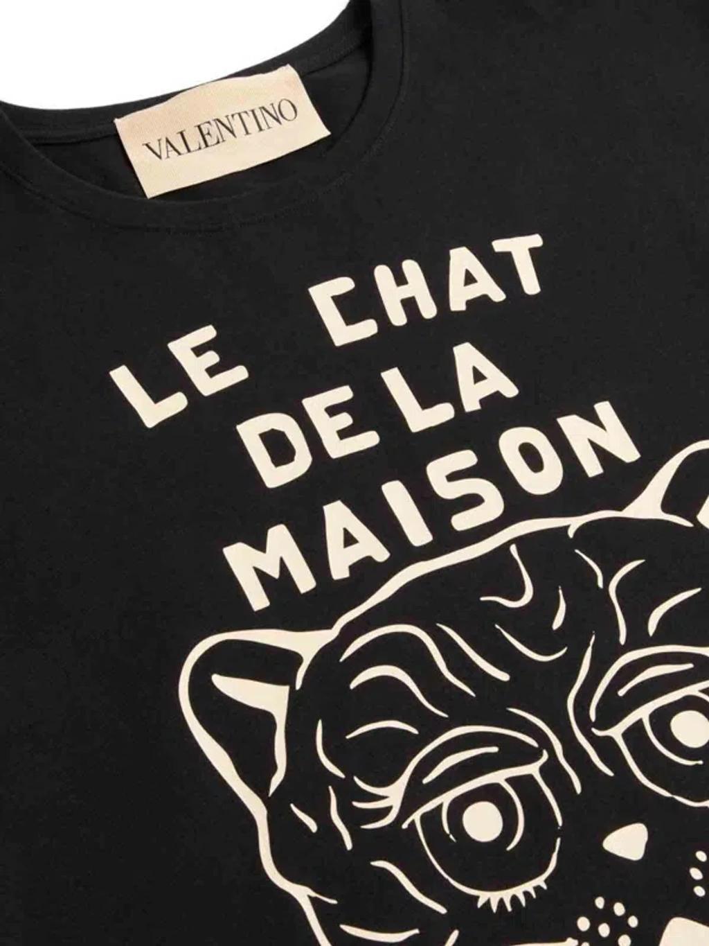 VALENTINO T-shirt Logo In Red Product Image