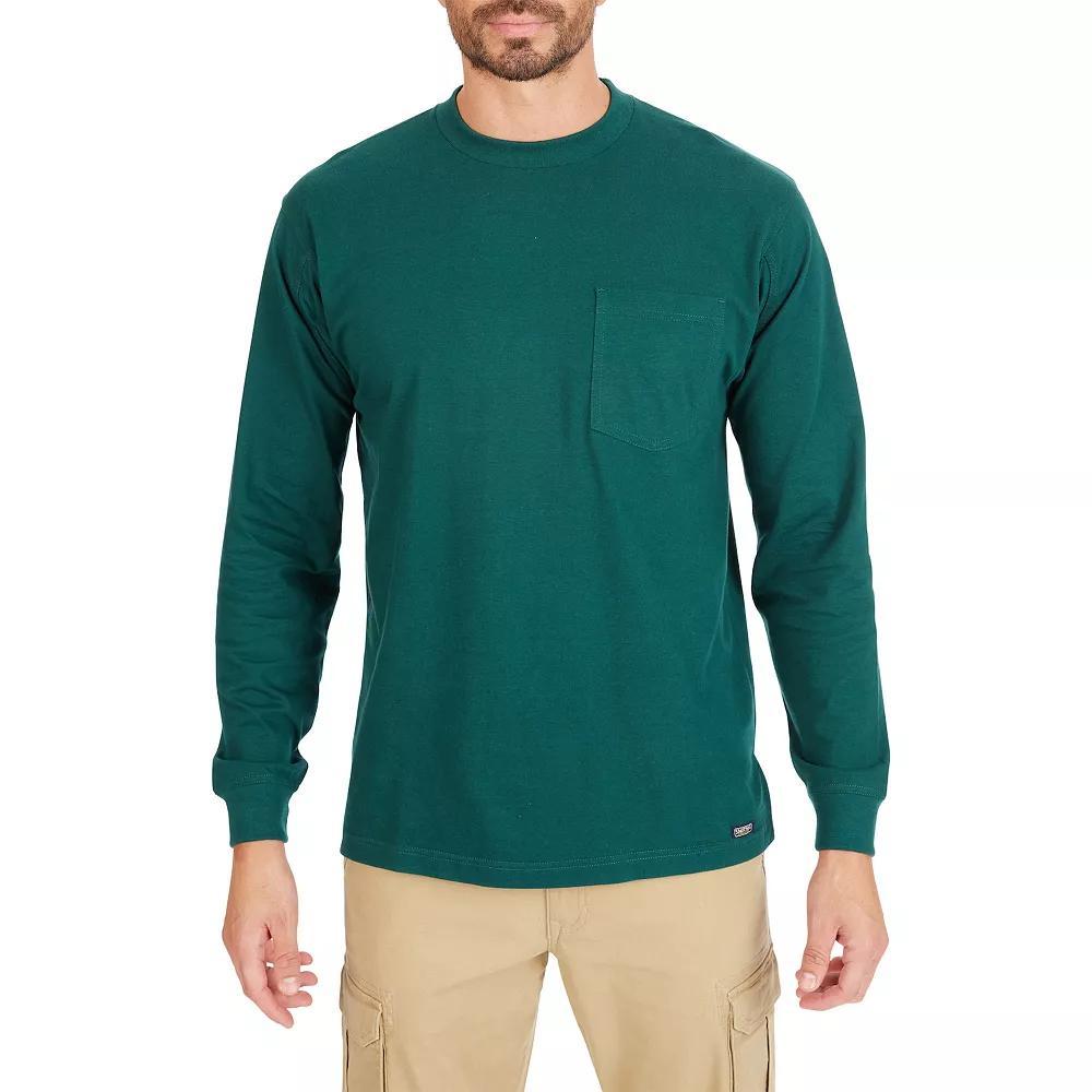 Mens Smiths Workwear Extended-Tail Pocket Tee Red Product Image