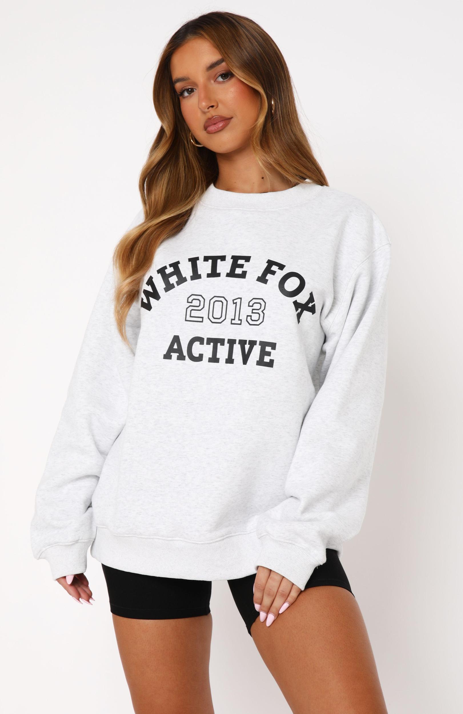 Down To The Wire Oversized Sweater Grey Marle Product Image