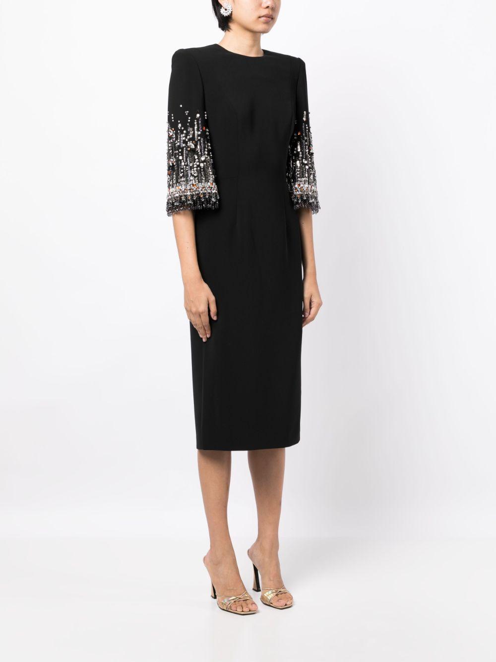 Bergman crystal-embellished midi dress Product Image