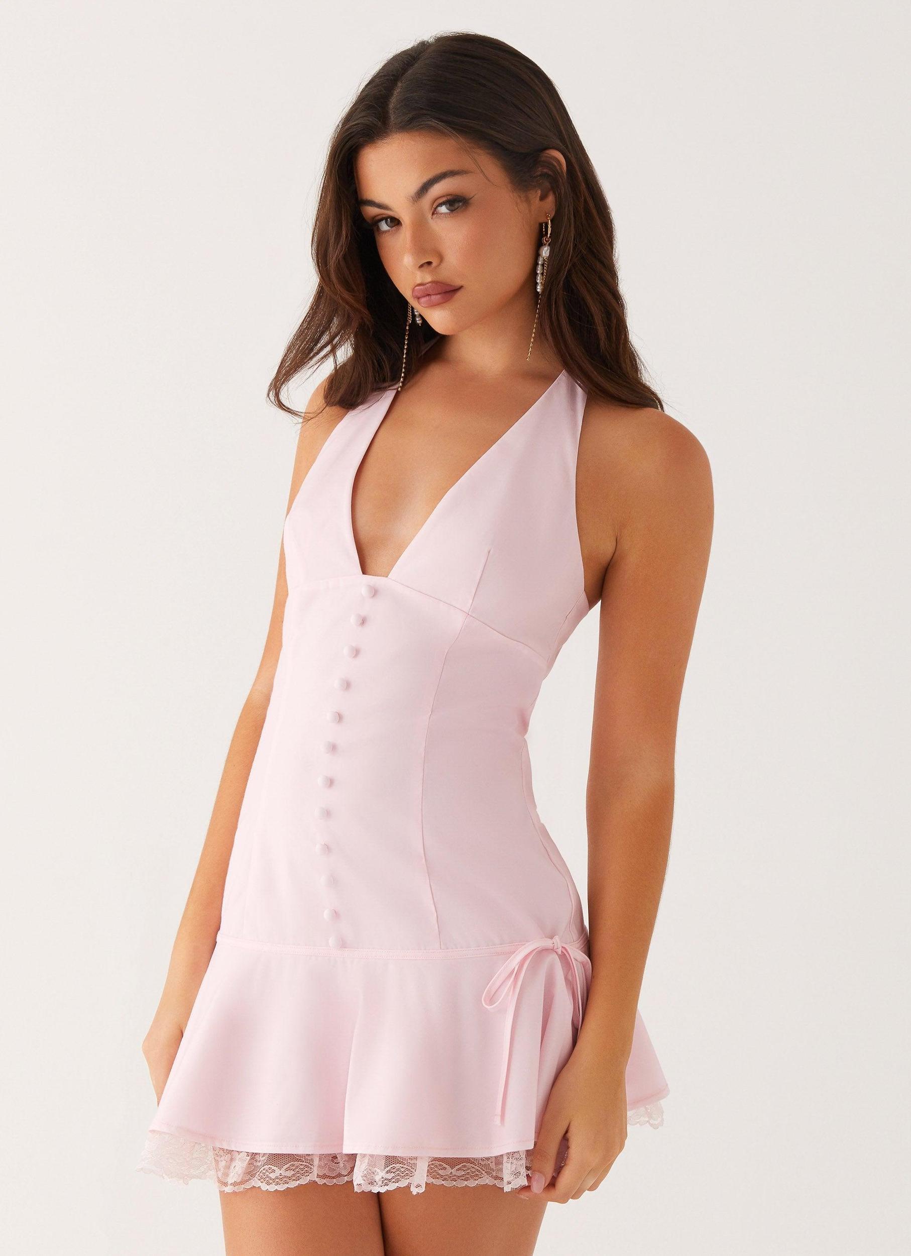 Sami Mini Dress - Pink Product Image
