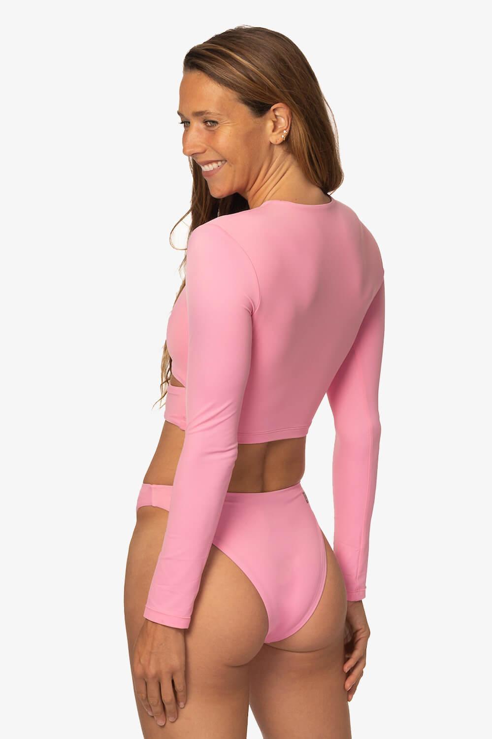 Taranaki Long Sleeved Crop Cut-Out Rashguard Product Image