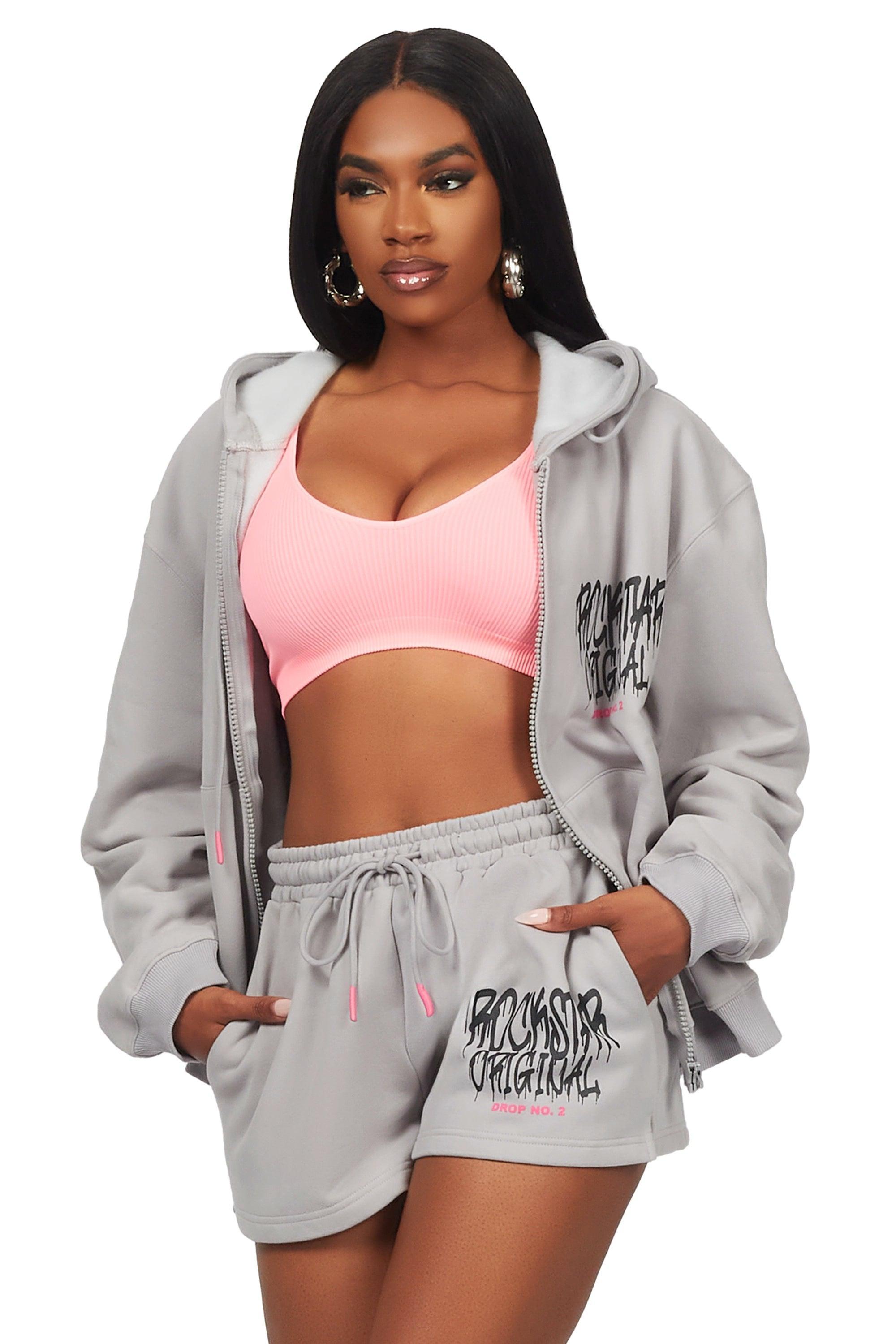 Imajen Grey Short Set Female Product Image