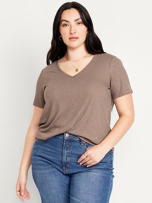 Luxe V-Neck T-Shirt Product Image