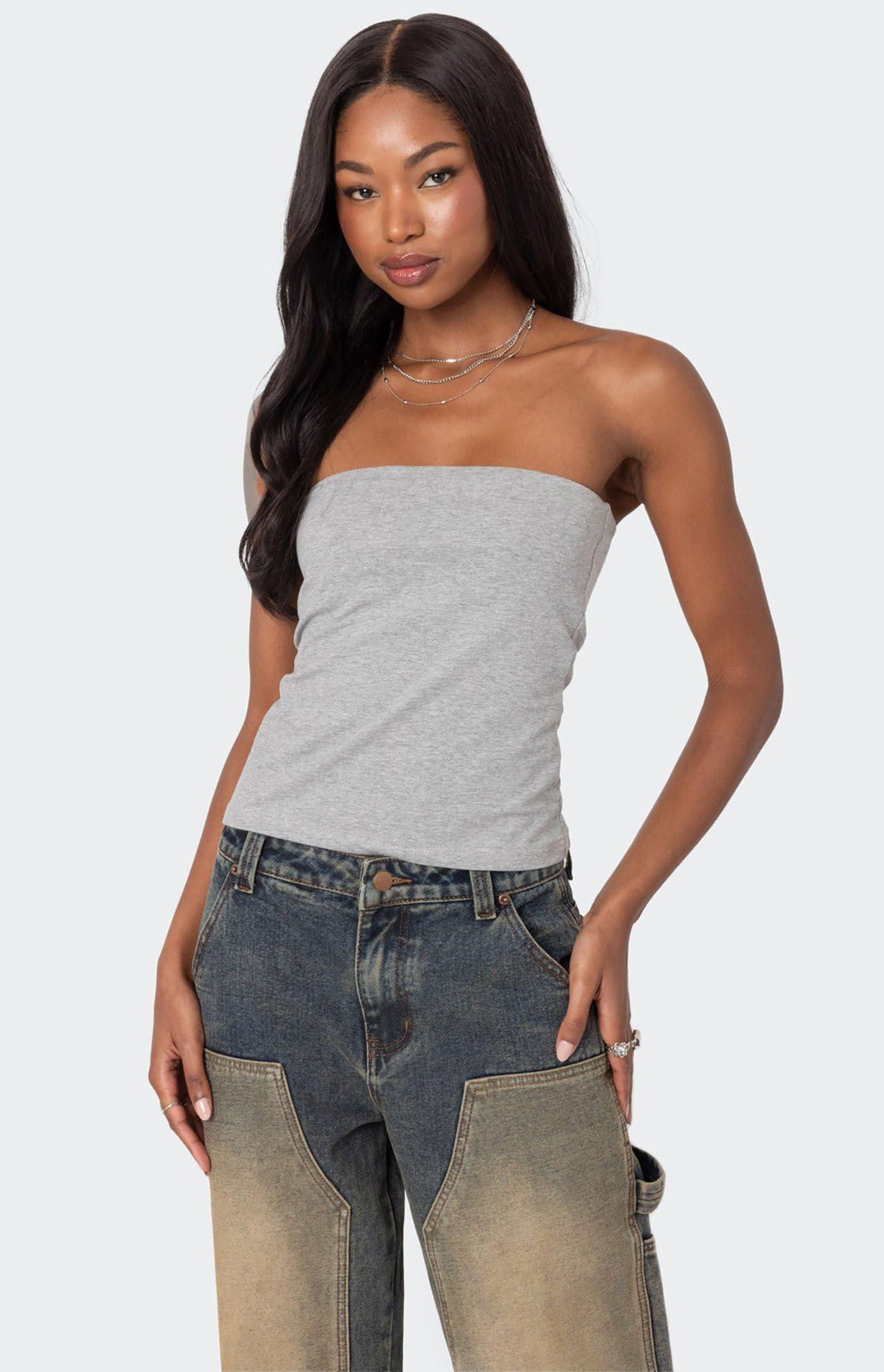 Edikted Women's Built in Bra Tube Top Product Image