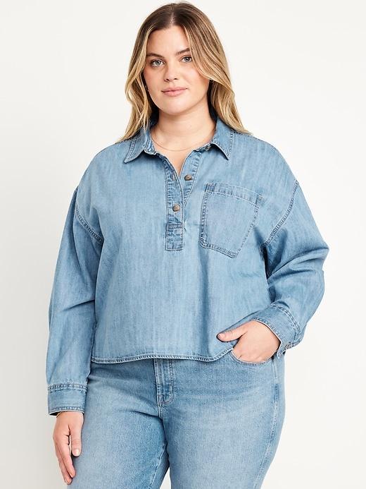 Jean Popover Shirt Product Image