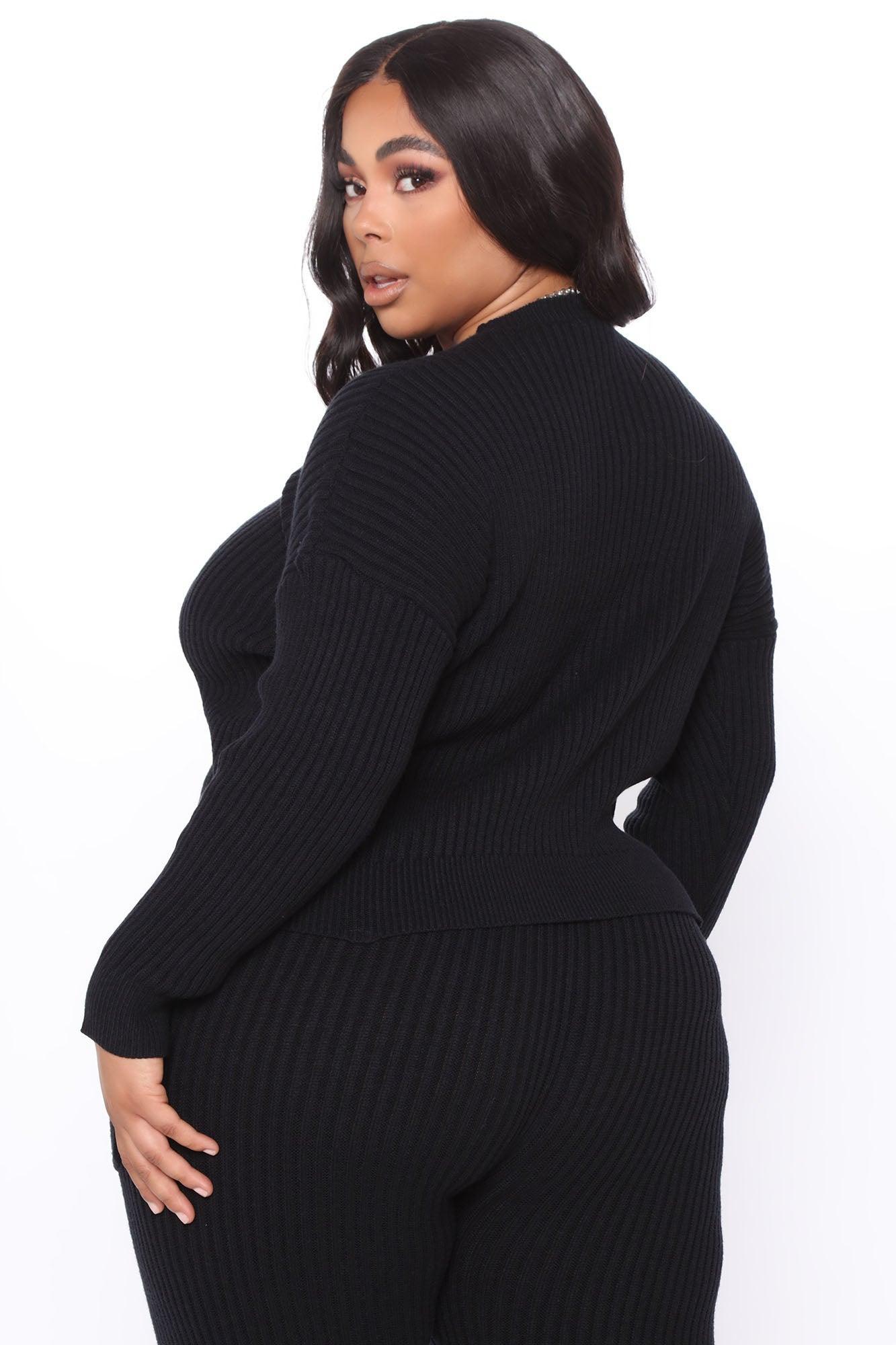 Cozy Nights Pant Set - Black Product Image