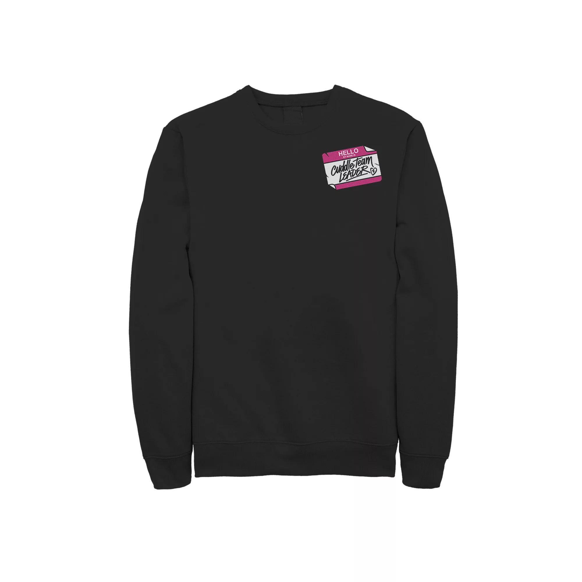 Men's Star Trek: Picard Visitor Badge Sweatshirt, Size: Large, Black Product Image