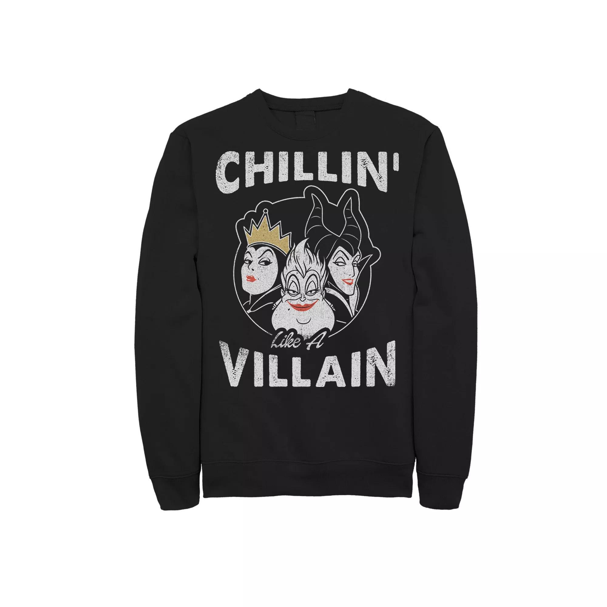 Disneys Villains Mens Sweatshirt Product Image