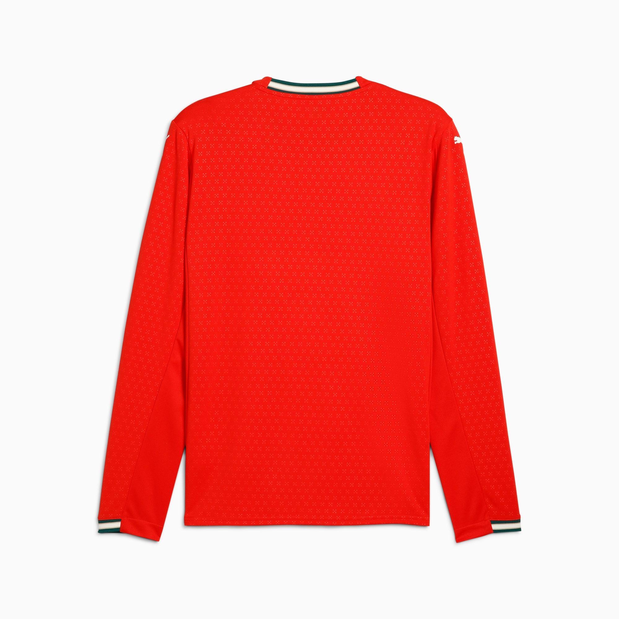 PUMA Portugal '25 Home Replica Men's Long-Sleeve Jersey Product Image