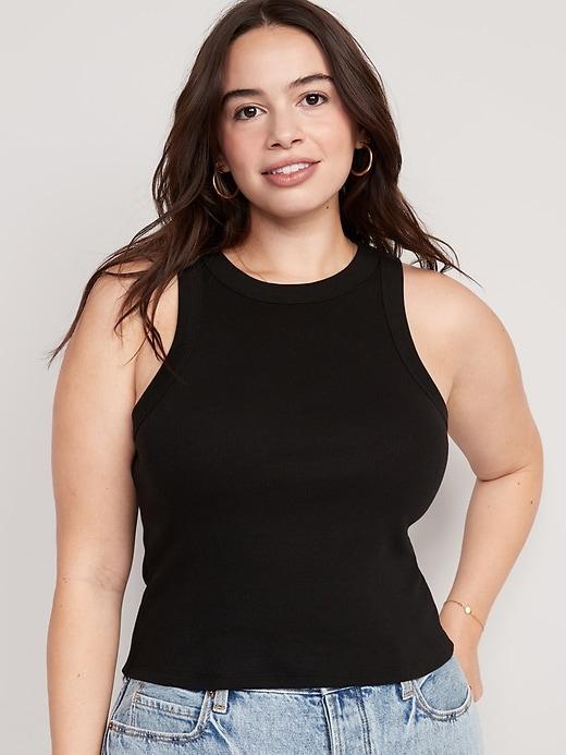 Snug Crop Tank Top Product Image