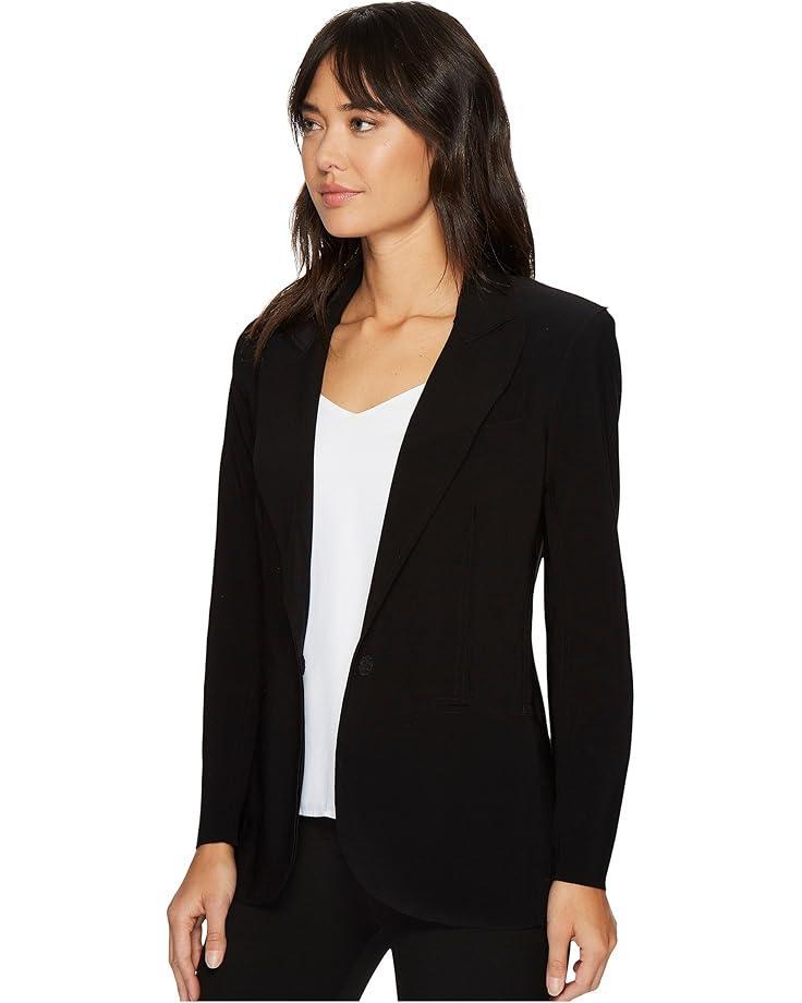 Fitted Knit Blazer Product Image