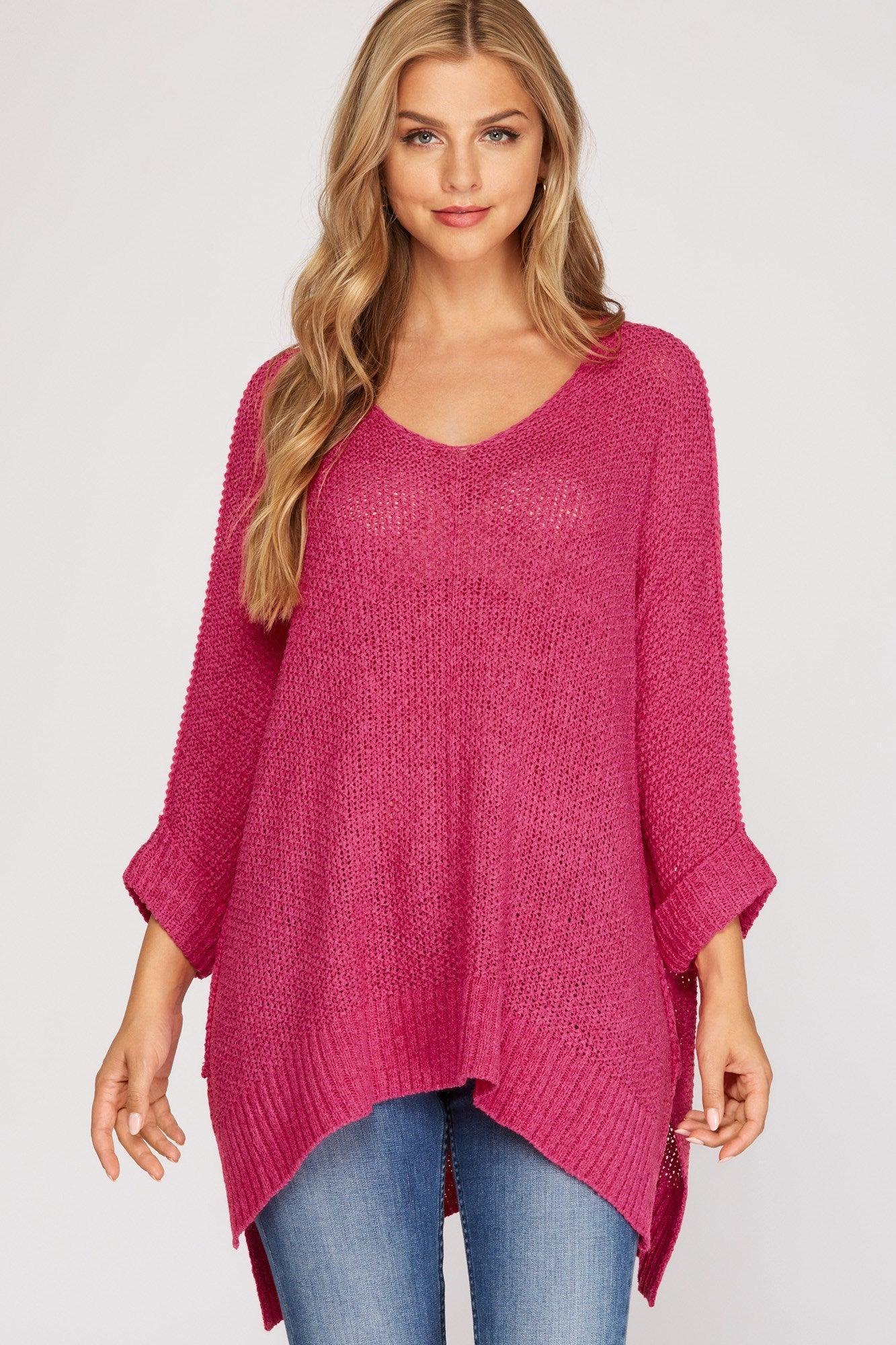 Beachy Sweater Tunic Product Image