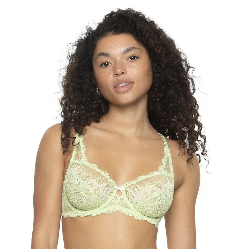 Women's Paramour by Felina Peridot Lace Bra 115073, Size: 42 D, White Product Image