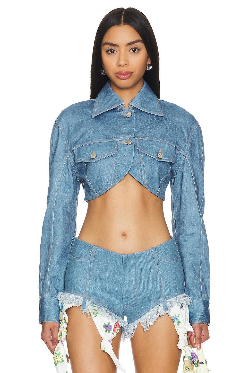 Denim Jacket Yuhan Wang Product Image