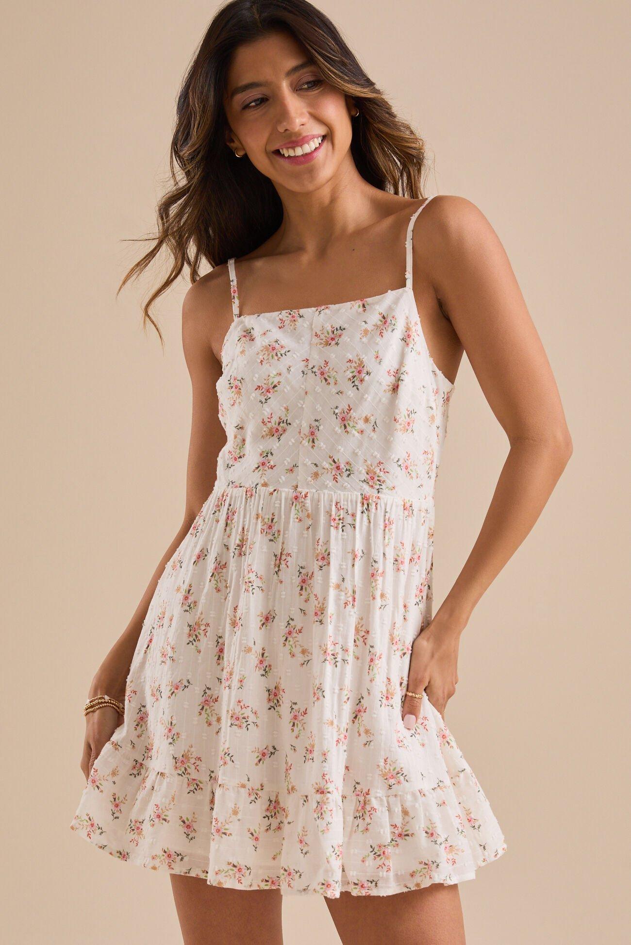 Penelope Floral Mini Dress Product Image