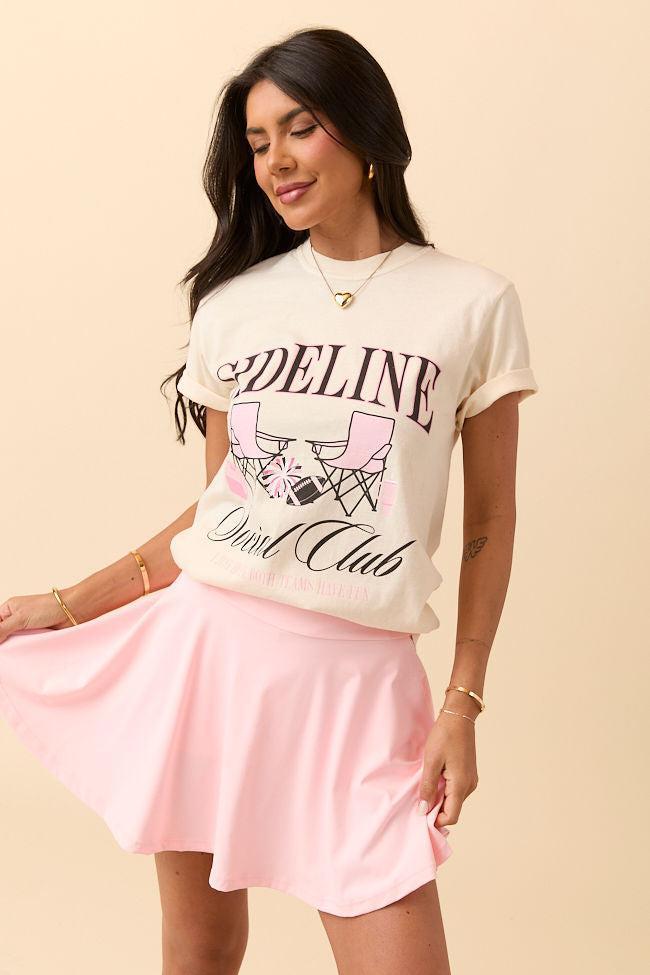 Sideline Social Club Ivory Graphic Tee Product Image