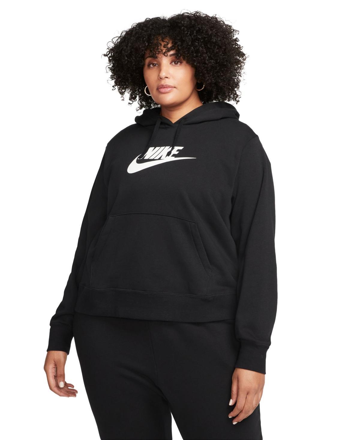 Nike Sportswear Club Fleece Women's Pullover Hoodie (Plus Size) Product Image