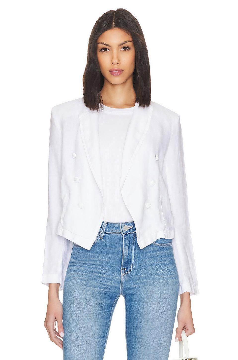Wayne Crop Double Breasted Jacket L'AGENCE Product Image