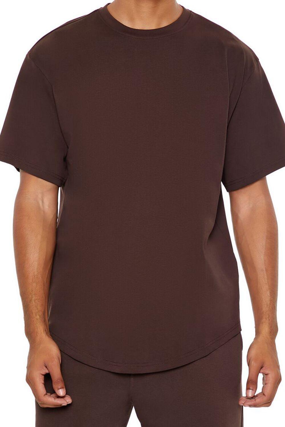 Essential Scoop-Hem Crew Tee | Forever 21 Product Image