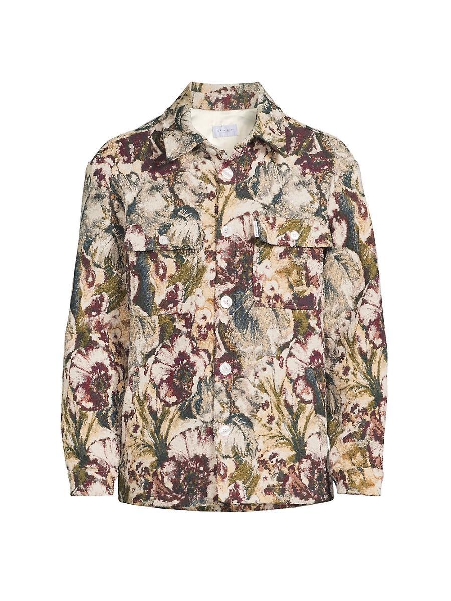 Mens Landscape Print Overshirt Product Image