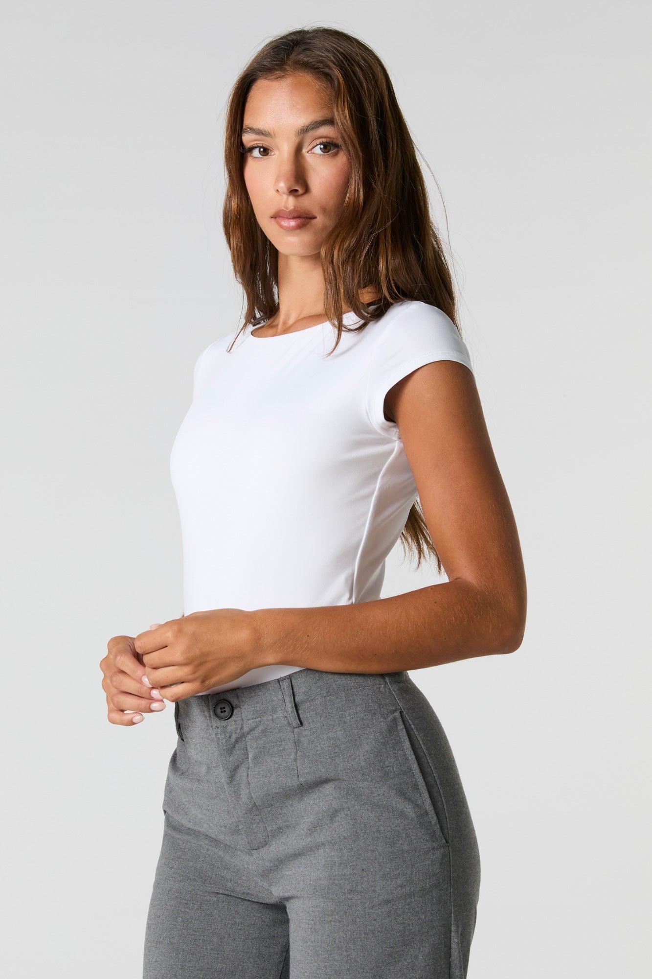 Contour Cap Sleeve Bodysuit Female Product Image