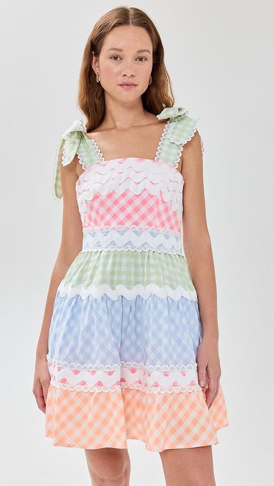 CeliaB Jade Short Vichy Multi Dress | Shopbop Product Image