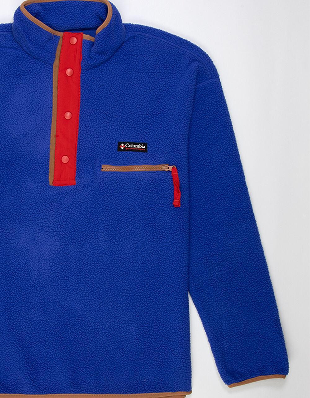 COLUMBIA Helvetia™ II Mens Half Snap Fleece Pullover - CREAM Product Image