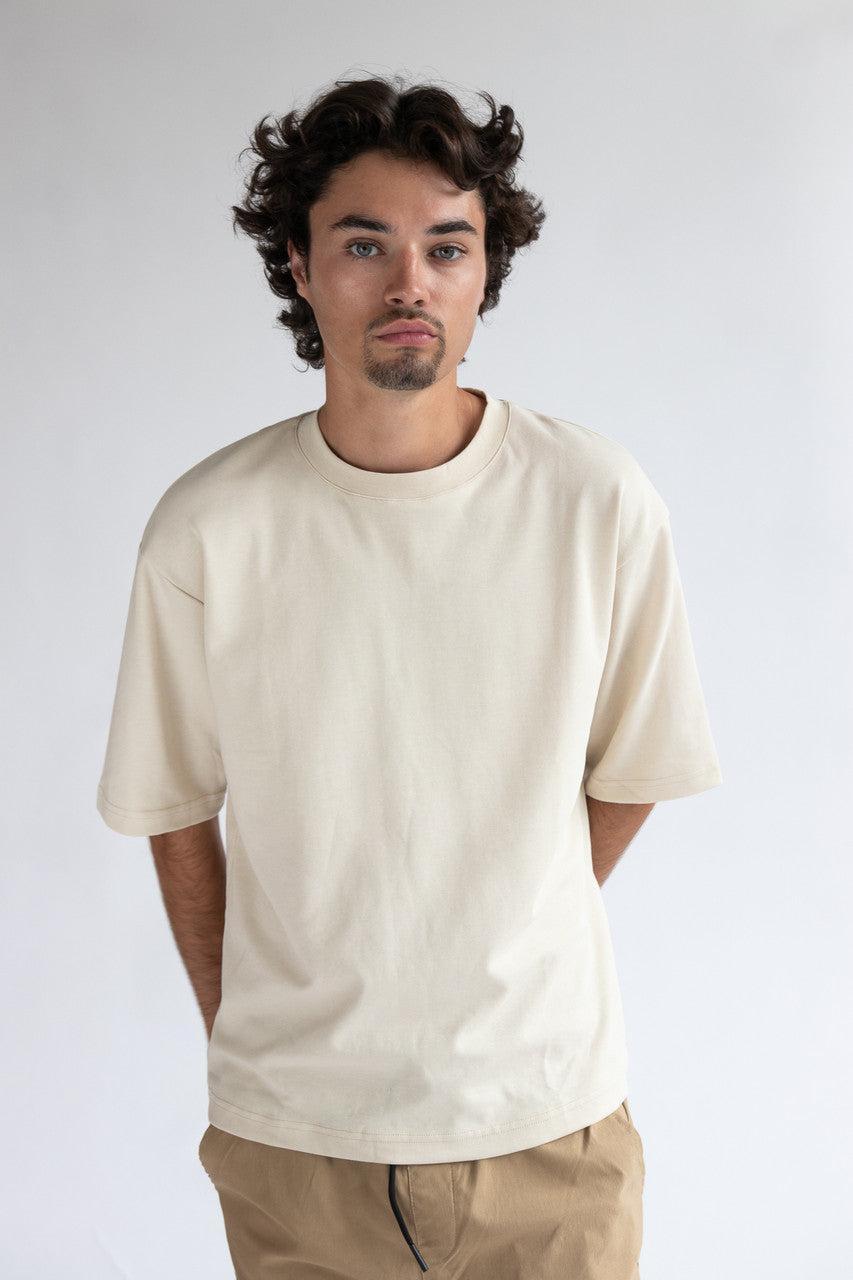 Oversize Cream T-Shirt Product Image